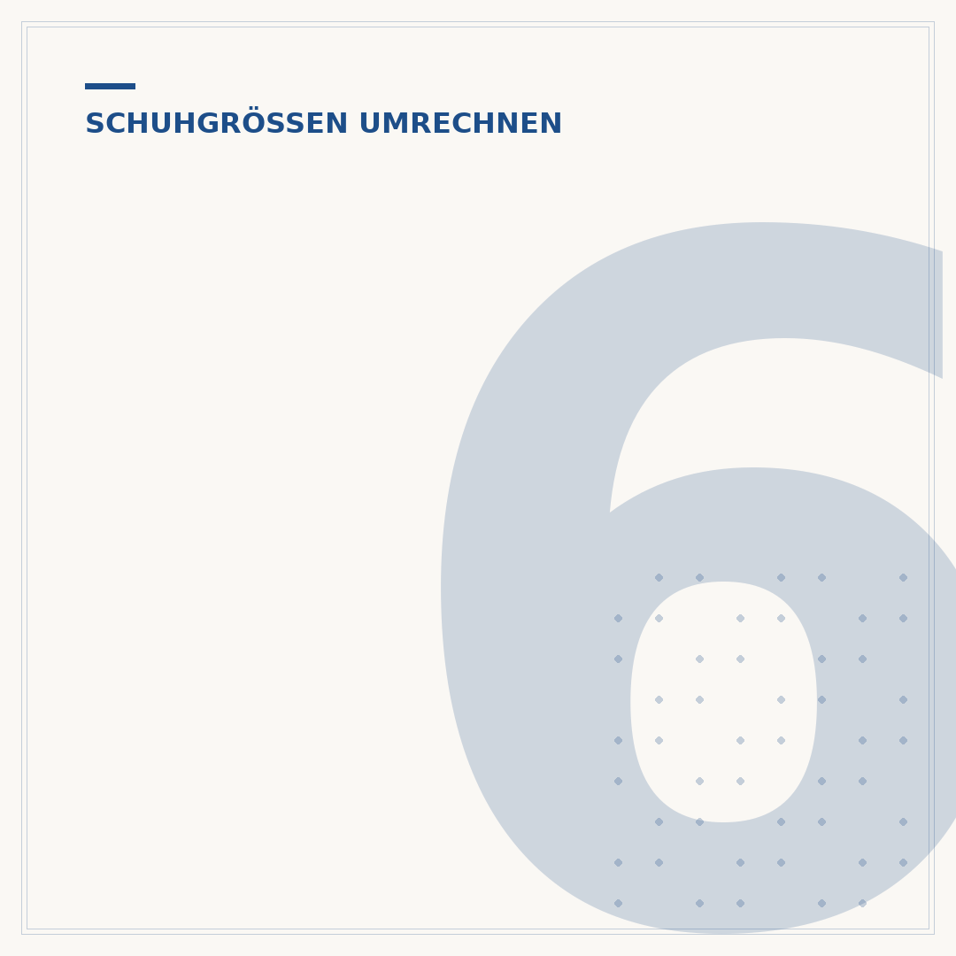 6 1/2 Schuhgröße: Umrechnung und Passform-Tipps