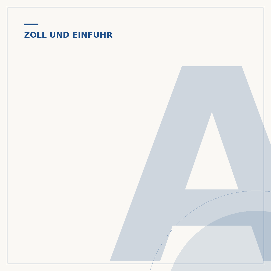 Ab wann fallen Zollgebühren an?
