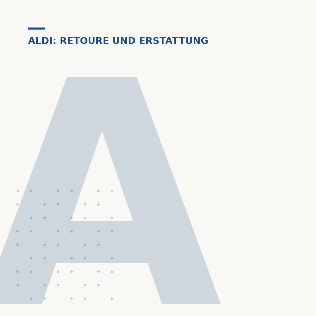 Aldi Rückgaberecht: Was Sie wissen müssen für Retouren