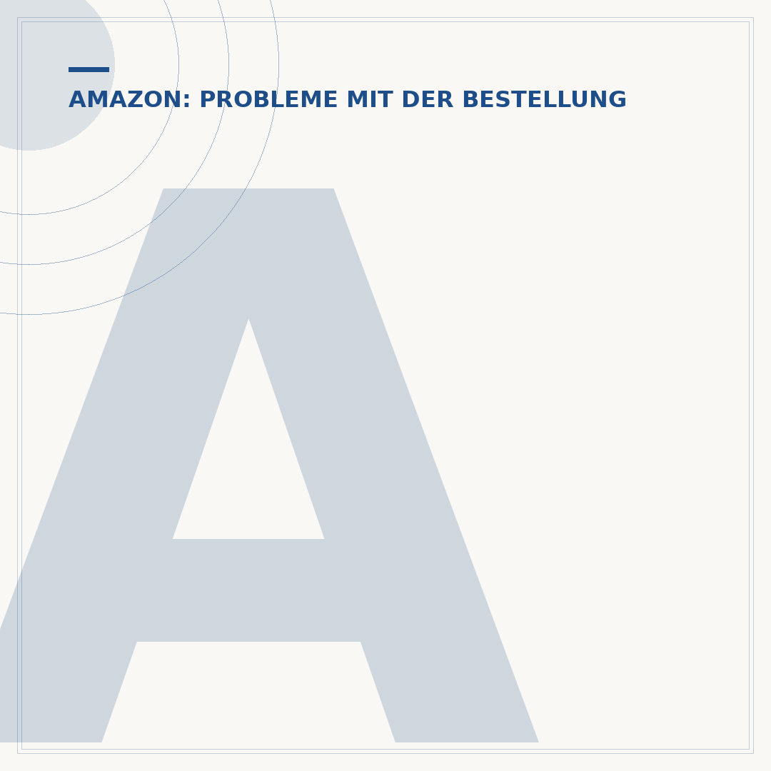 Amazon storniert meine Bestellung sofort