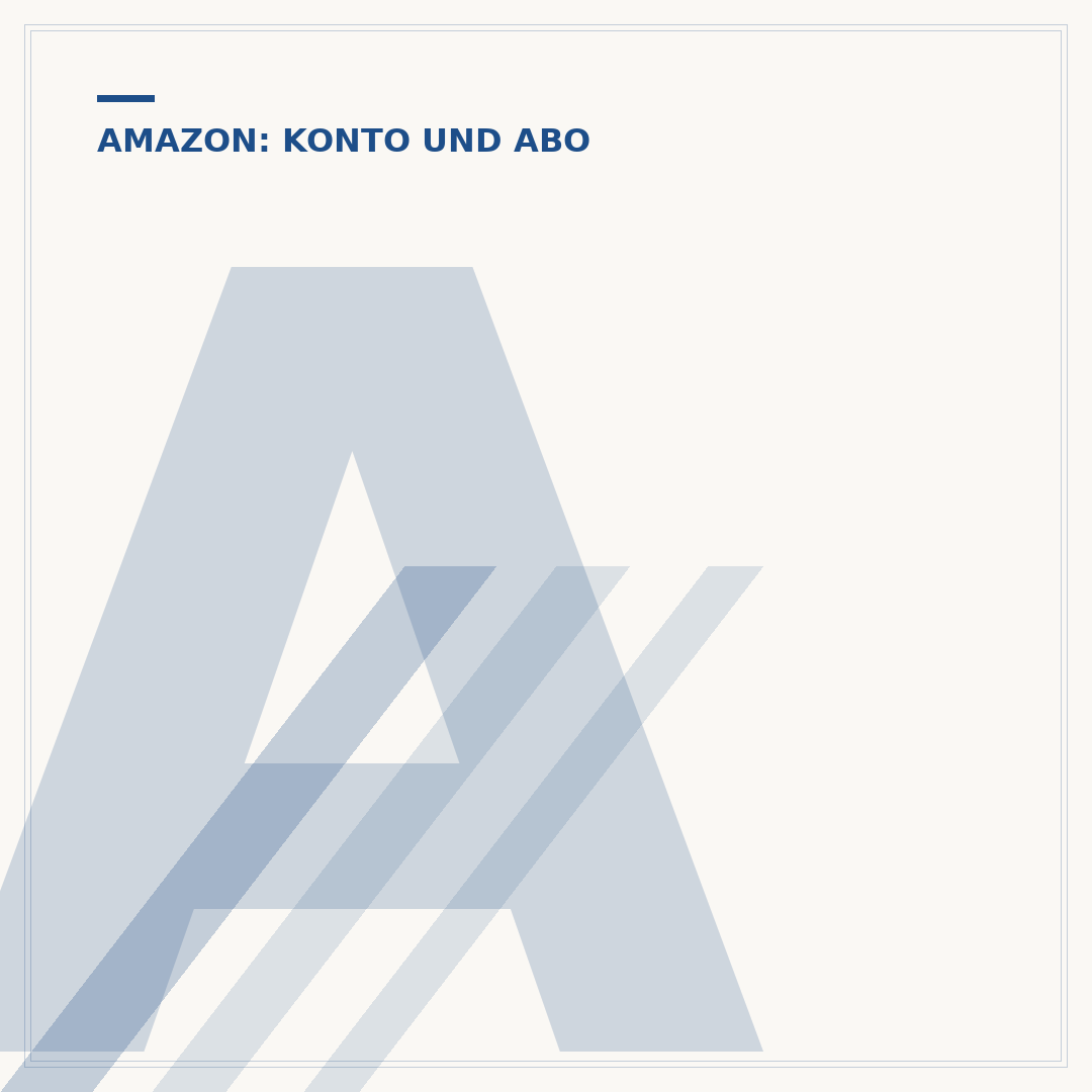 Amazon-Konto verifizieren