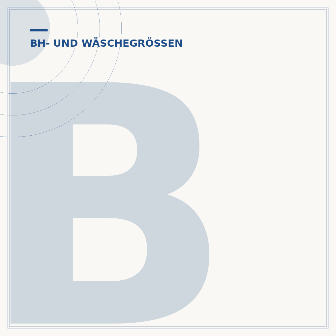 Badeanzug-Größen umrechnen