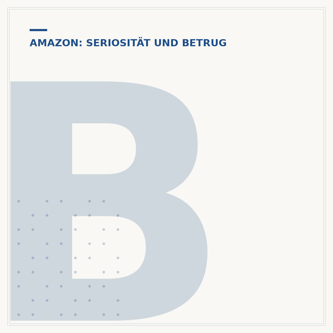 Betrug bei Amazon Marketplace: Risiken erkennen und handeln