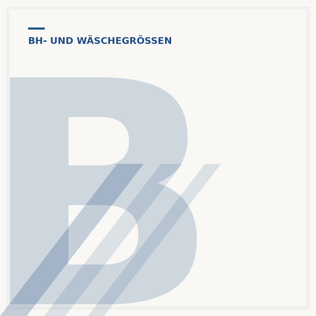 BH Größe J: Bedeutung und Ermittlung der Cup-Größe