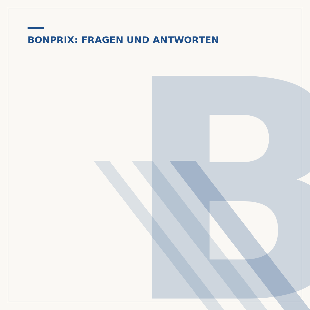 Bonprix Größentabelle