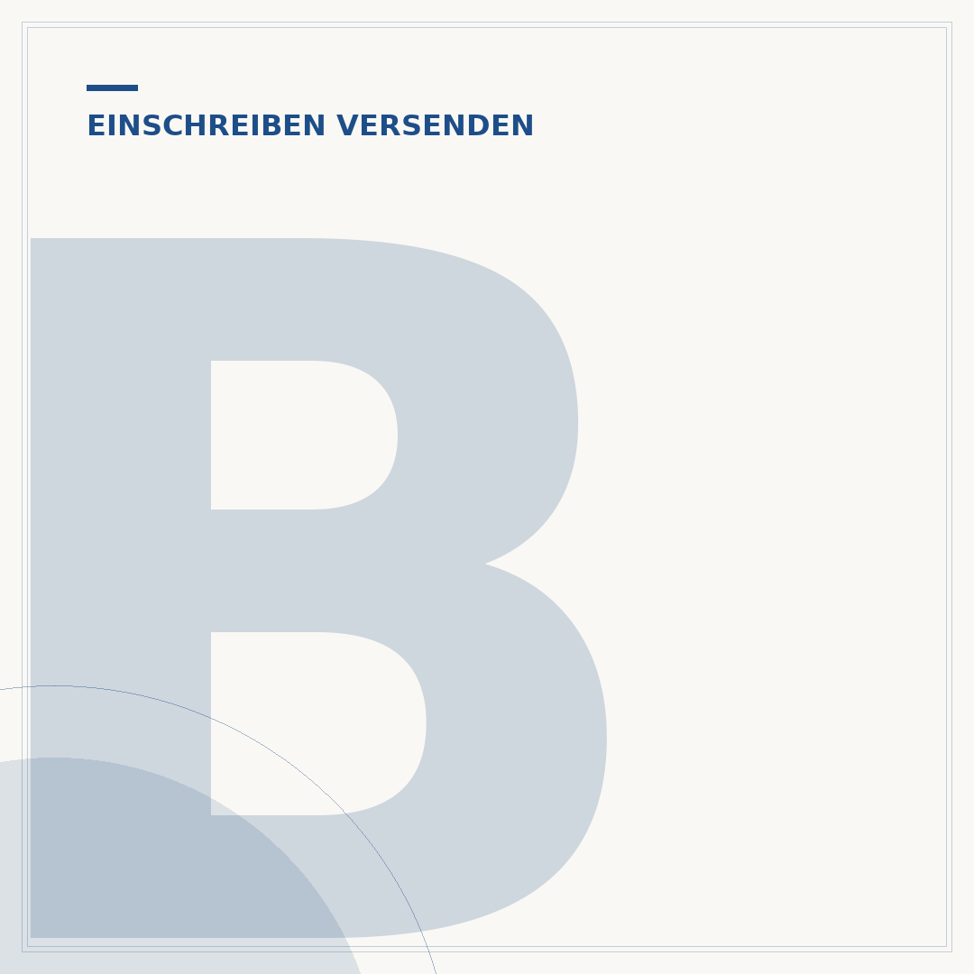 Brief per Einschreiben beschriften: So geht's richtig
