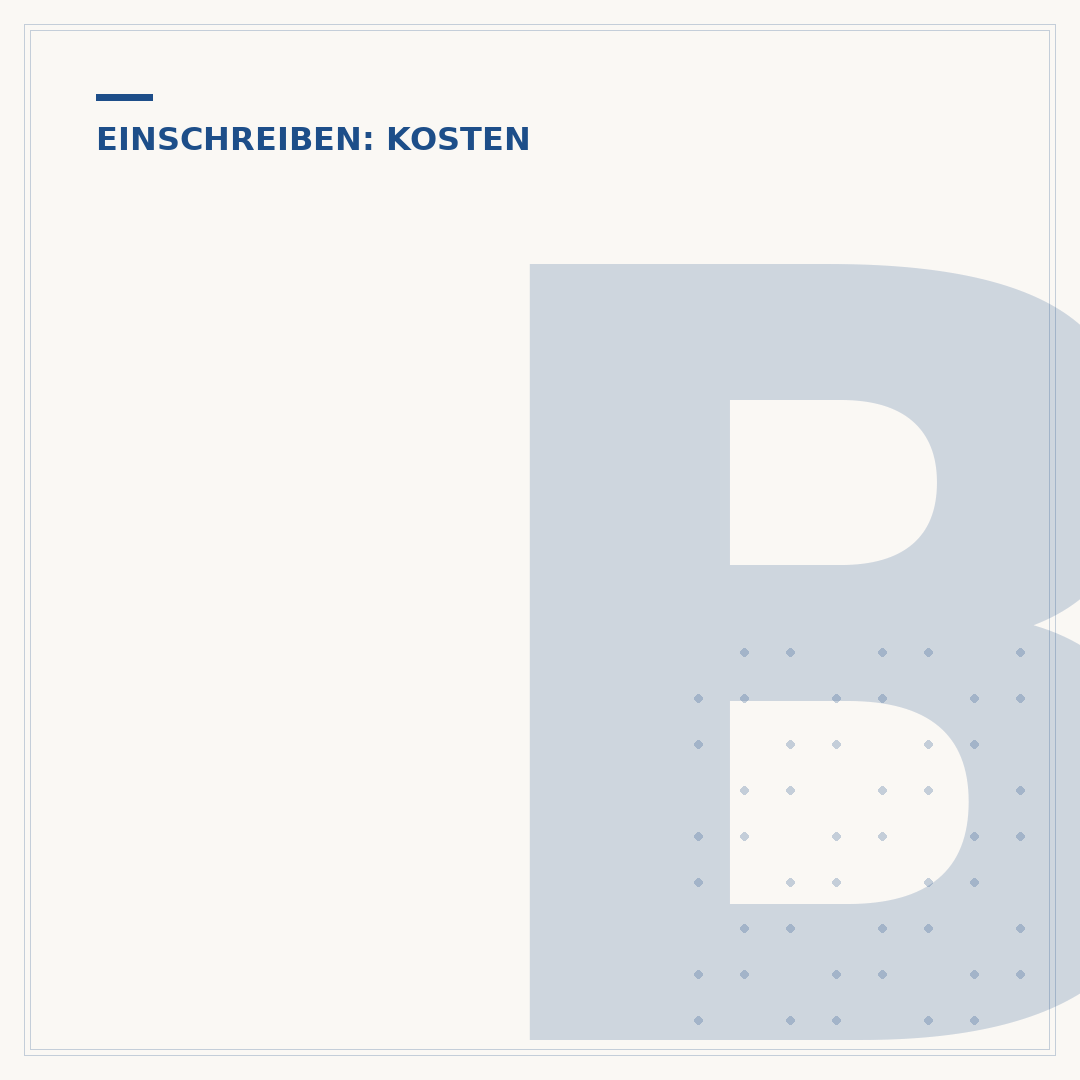 Brief per Einschreiben Kosten: Was Sie wissen müssen