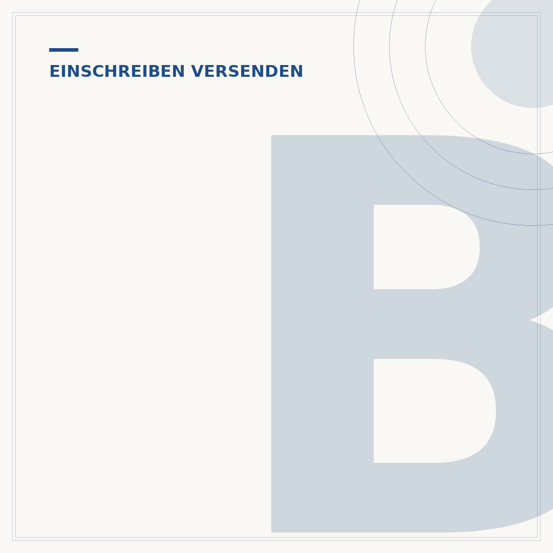 Brief online als Einschreiben frankieren