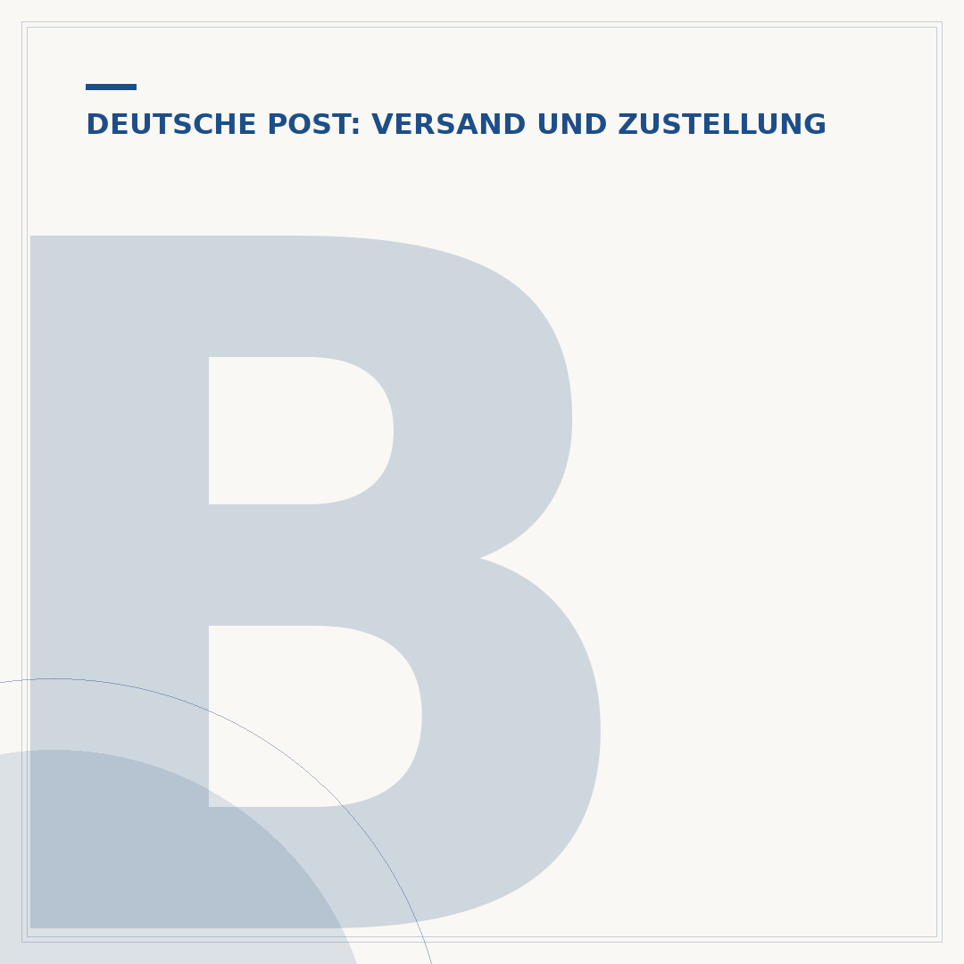 Brief Express der Deutschen Post