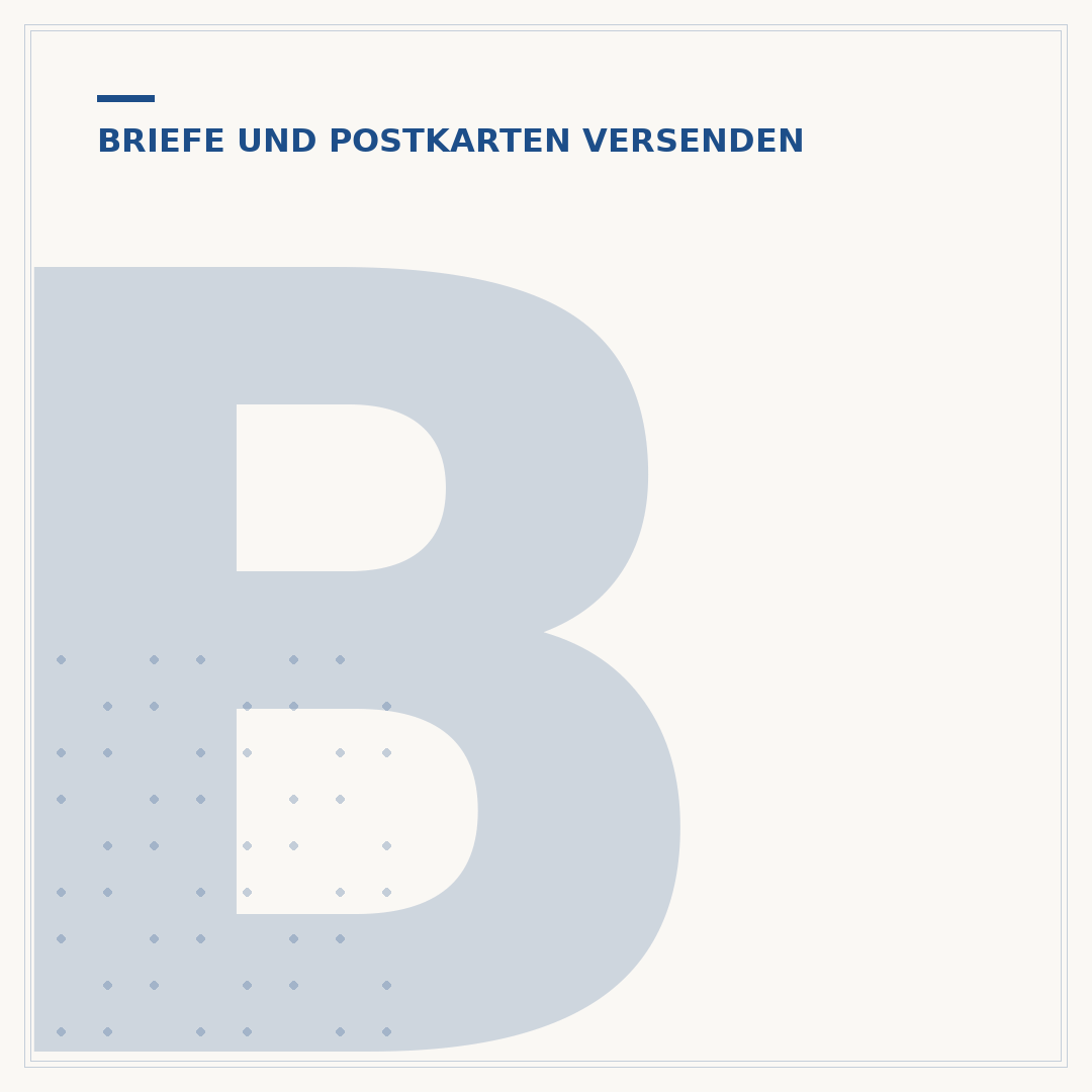 Briefmarken einzeln kaufen: Der Weg zur passenden Marke