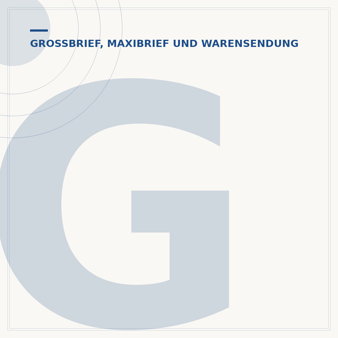 Großbrief-Briefumschlag beschriften