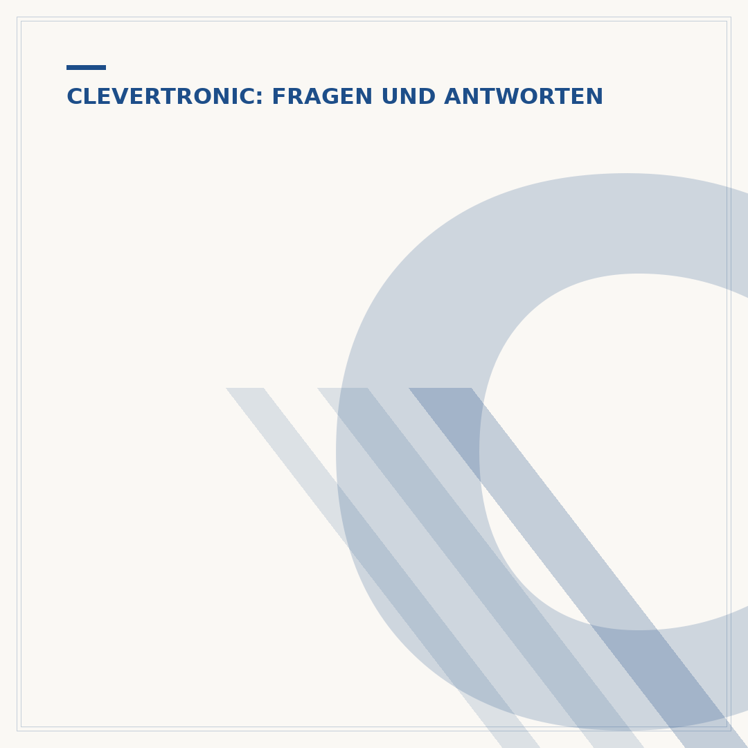 Clevertronic seriös: Was Kunden wissen sollten