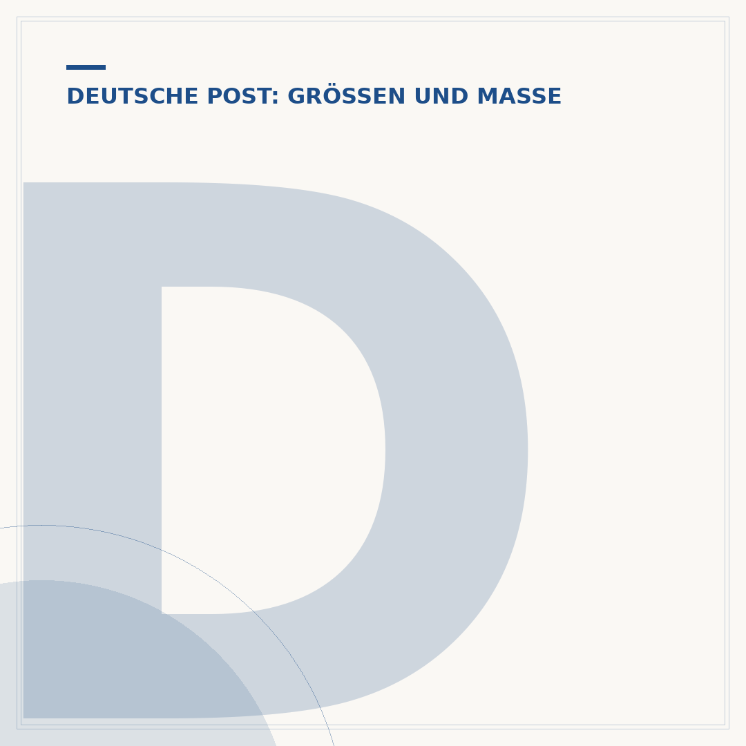 Deutsche Post Brief Gewicht: Kosten & Regeln