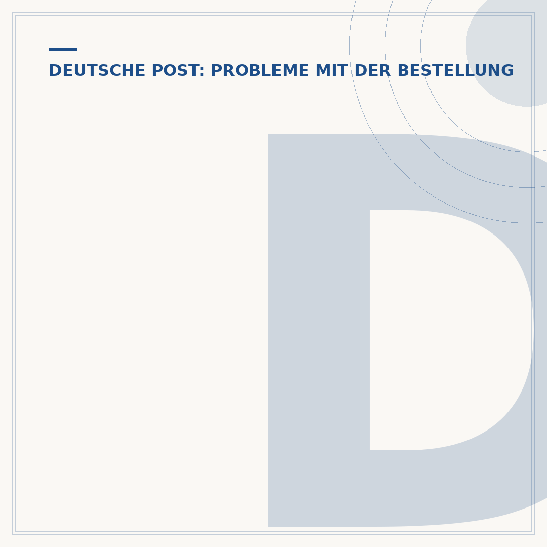 Deutsche Post Probleme: Lösungswege bei Zustellfehlern