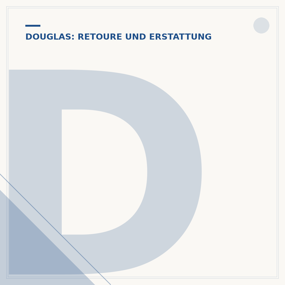 Douglas Retourenschein anfordern: So funktioniert's