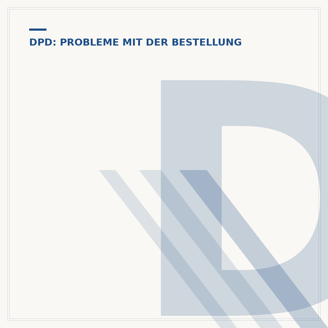 DPD Paket nicht angekommen, aber zugestellt? Was tun?