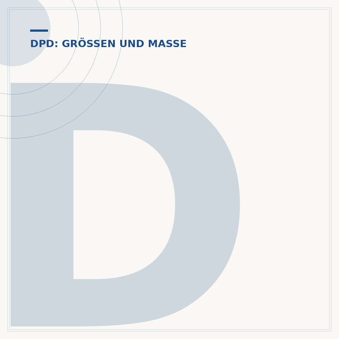 DPD Paketgröße XS: Maße und Versand-Details