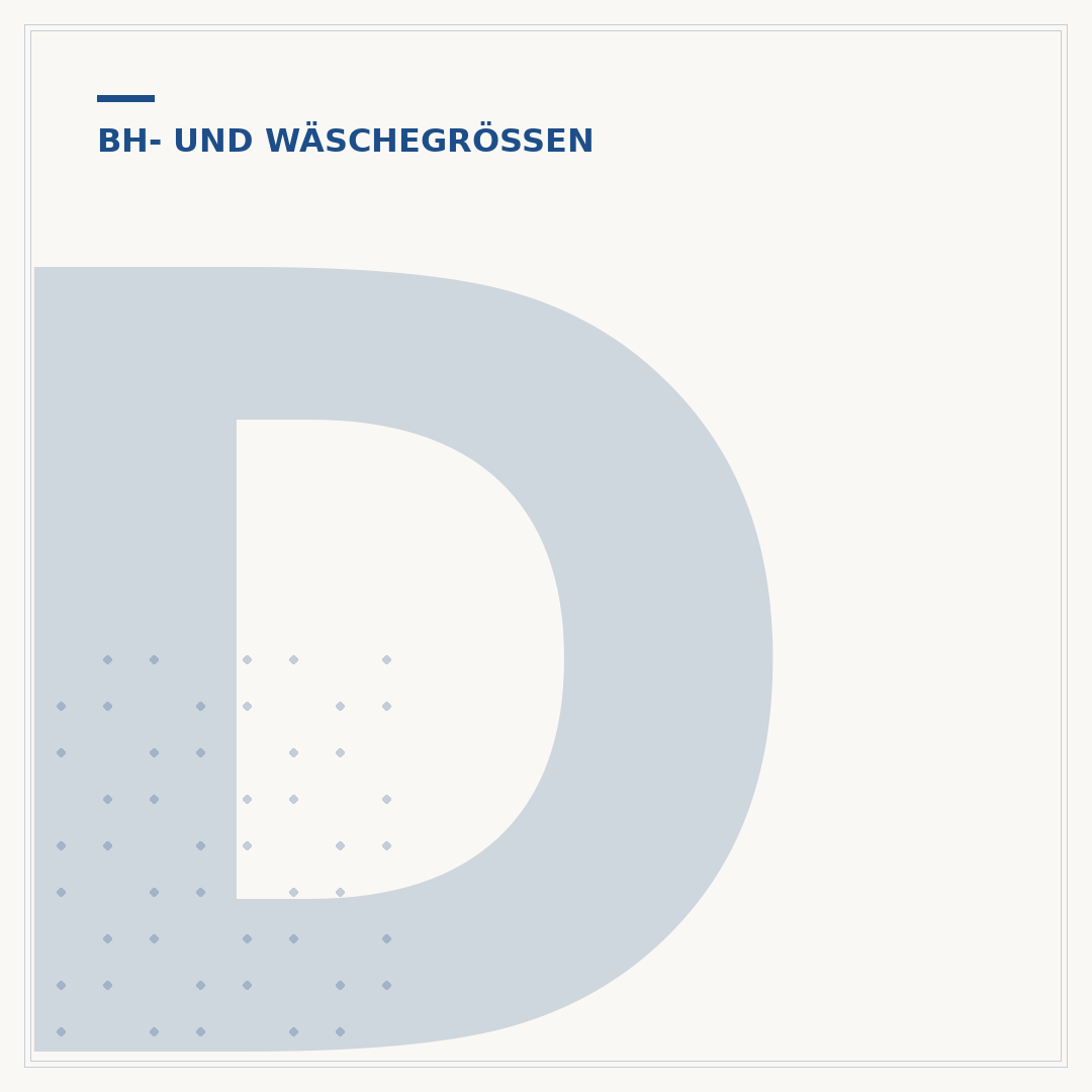 Durchschnittliche BH-Größe