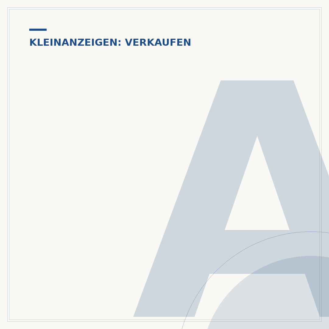 Auf eBay Kleinanzeigen in Leipzig verkaufen
