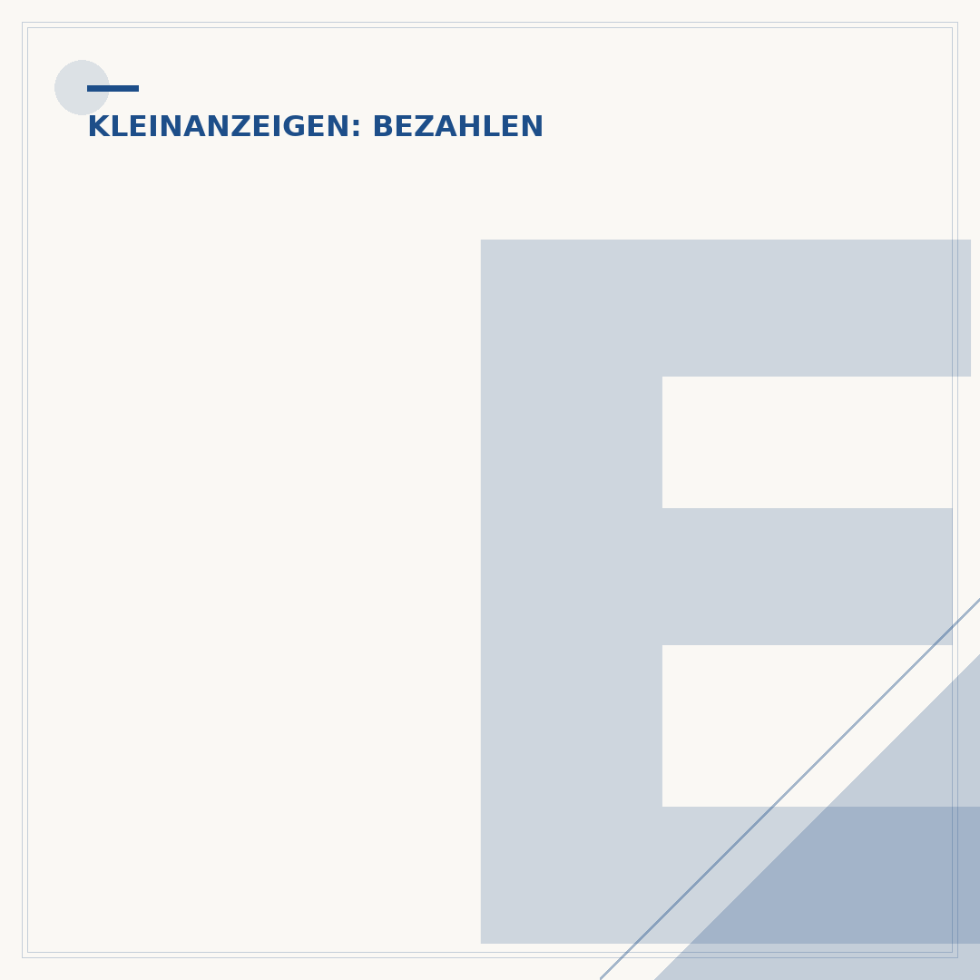 eBay Kleinanzeigen: Zahlung bestätigen