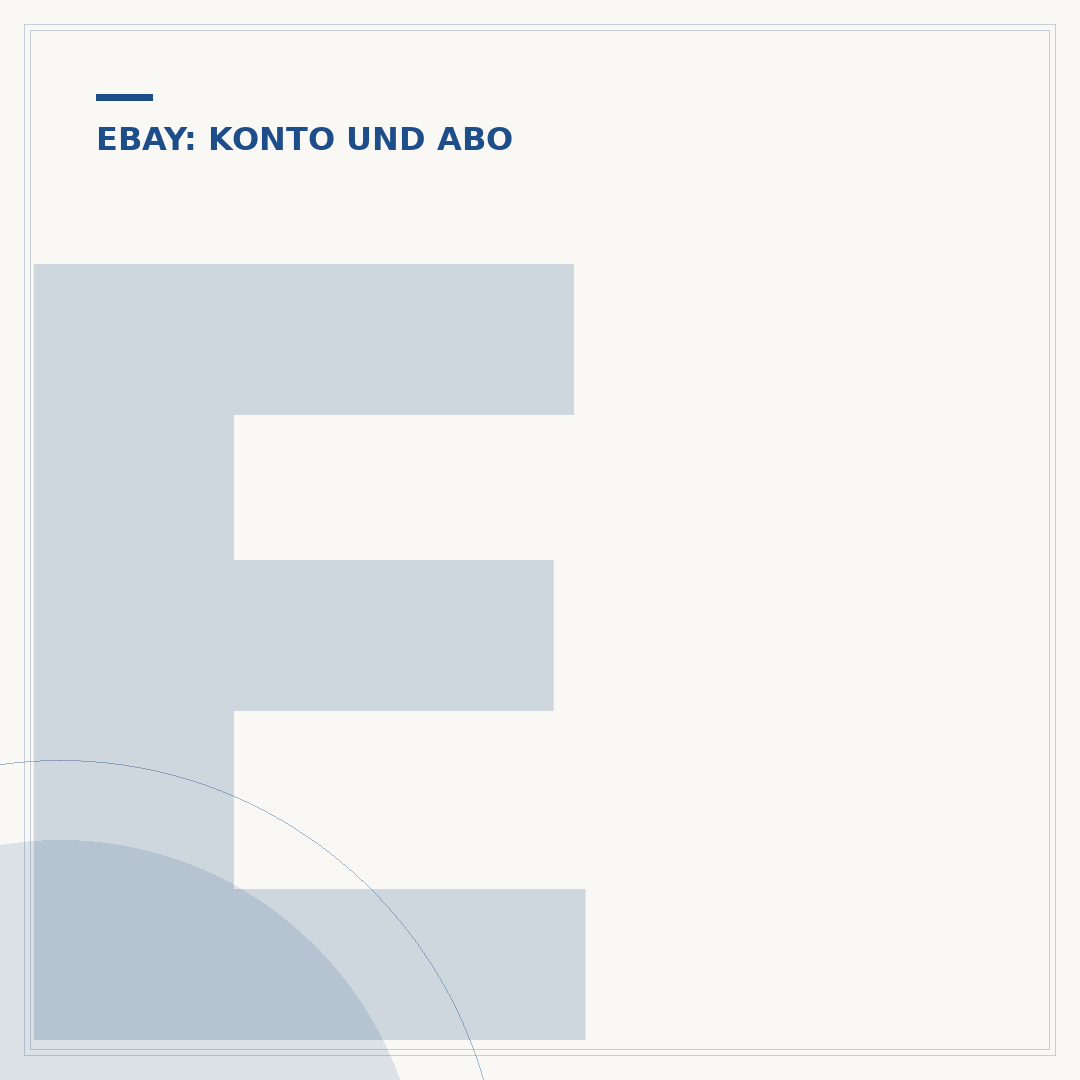 eBay-Konto schließen
