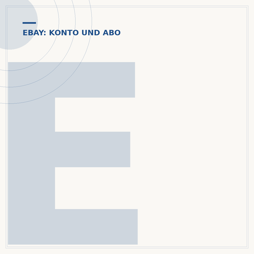 eBay Konto: Verwaltung, Sicherheit und häufige Probleme
