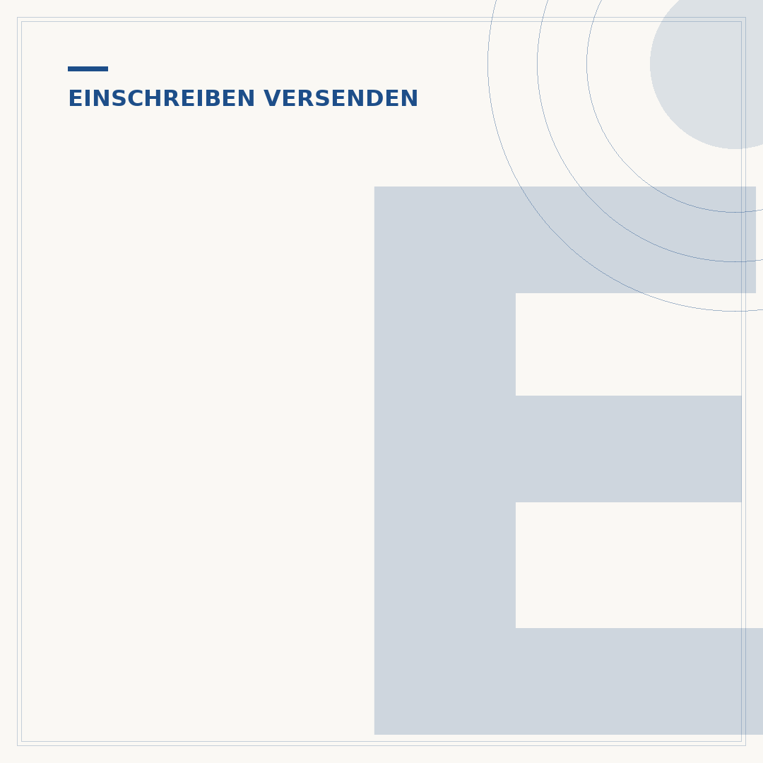 Einschreiben an Postfach: Sicherer Versand von Dokumenten