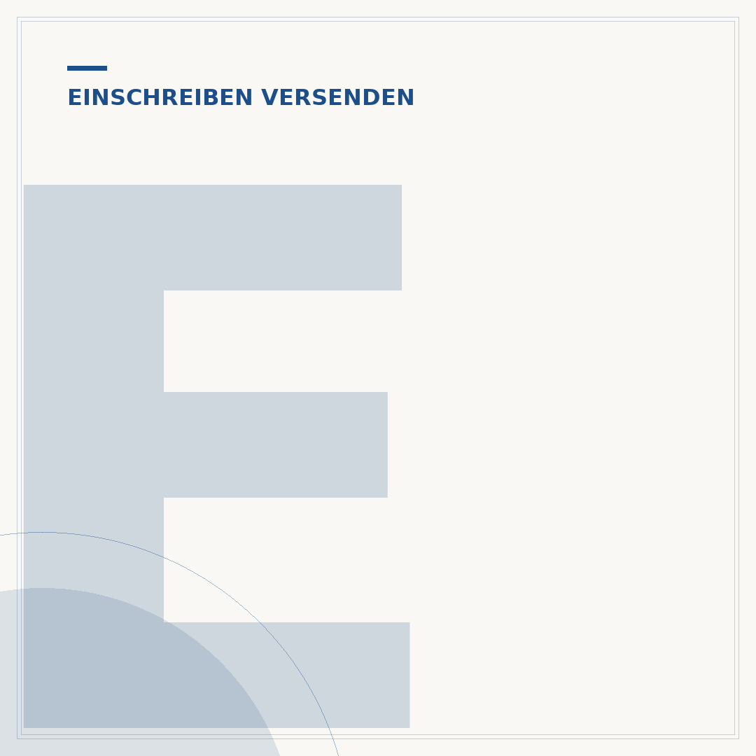 Einschreiben Umschlag: Sicher und Nachweisbar versenden