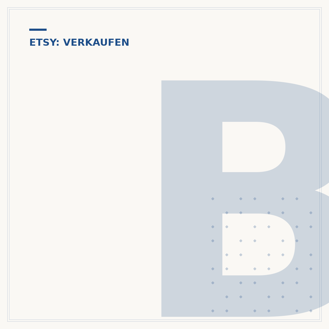 Bei Etsy verkaufen: Ihr Leitfaden für den Start