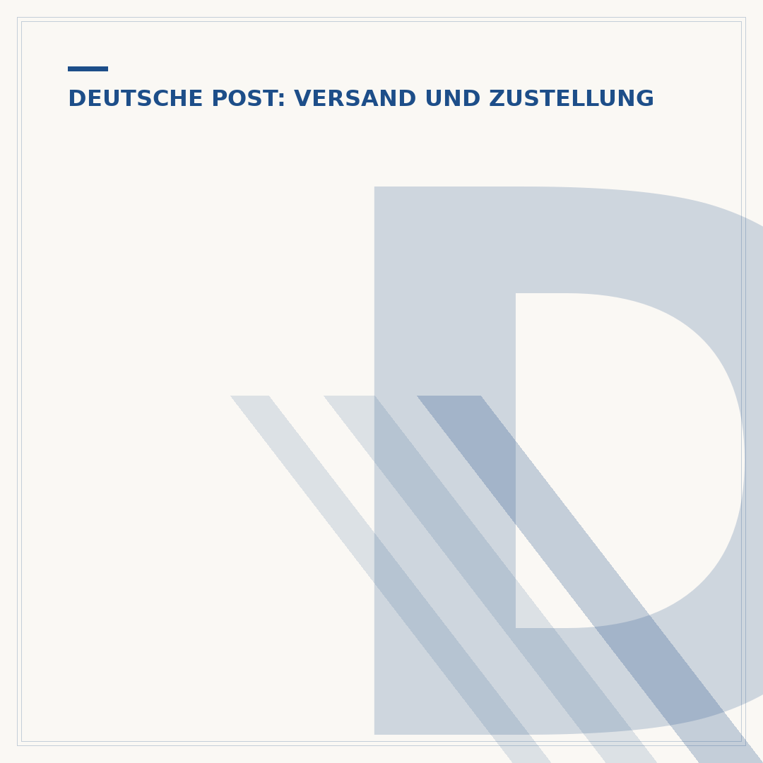 Deutsche Post Express Versand: Optionen, Kosten und Dauer