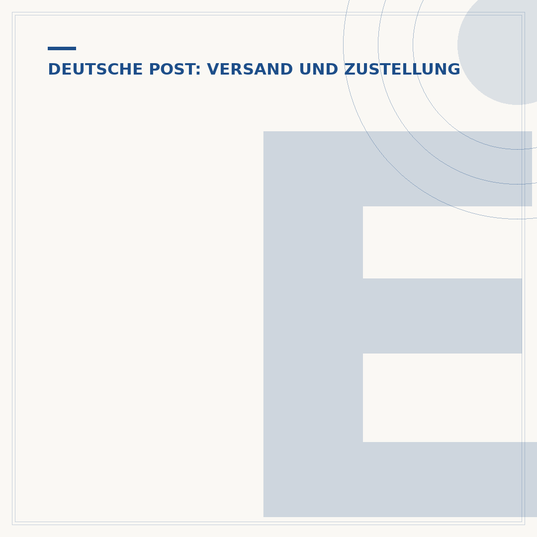 Expressbrief Deutsche Post: Kosten, Laufzeit & Service