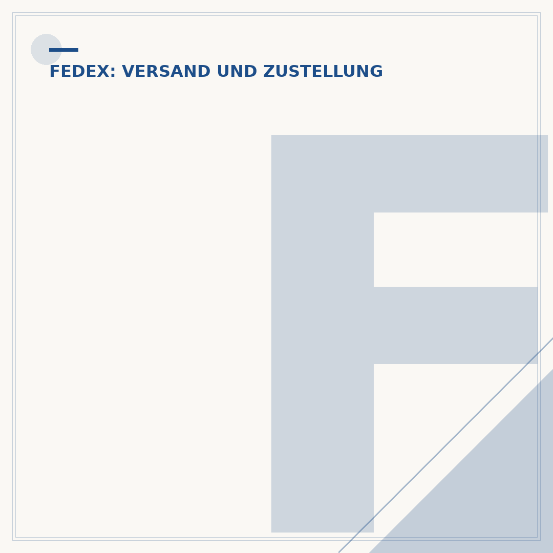 FedEx Paket abholen: So erhalten Sie Ihre Sendung