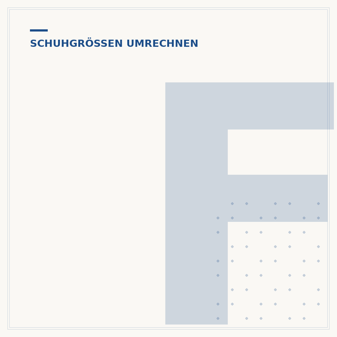 Französische Schuhgröße: Umrechner und Vergleichstabelle
