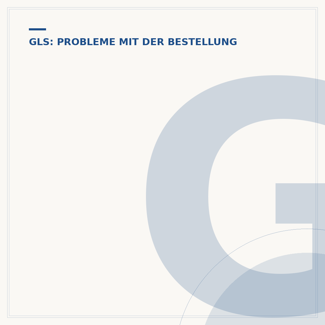 GLS Probleme: Was tun bei Paketverzögerungen & Verlust?