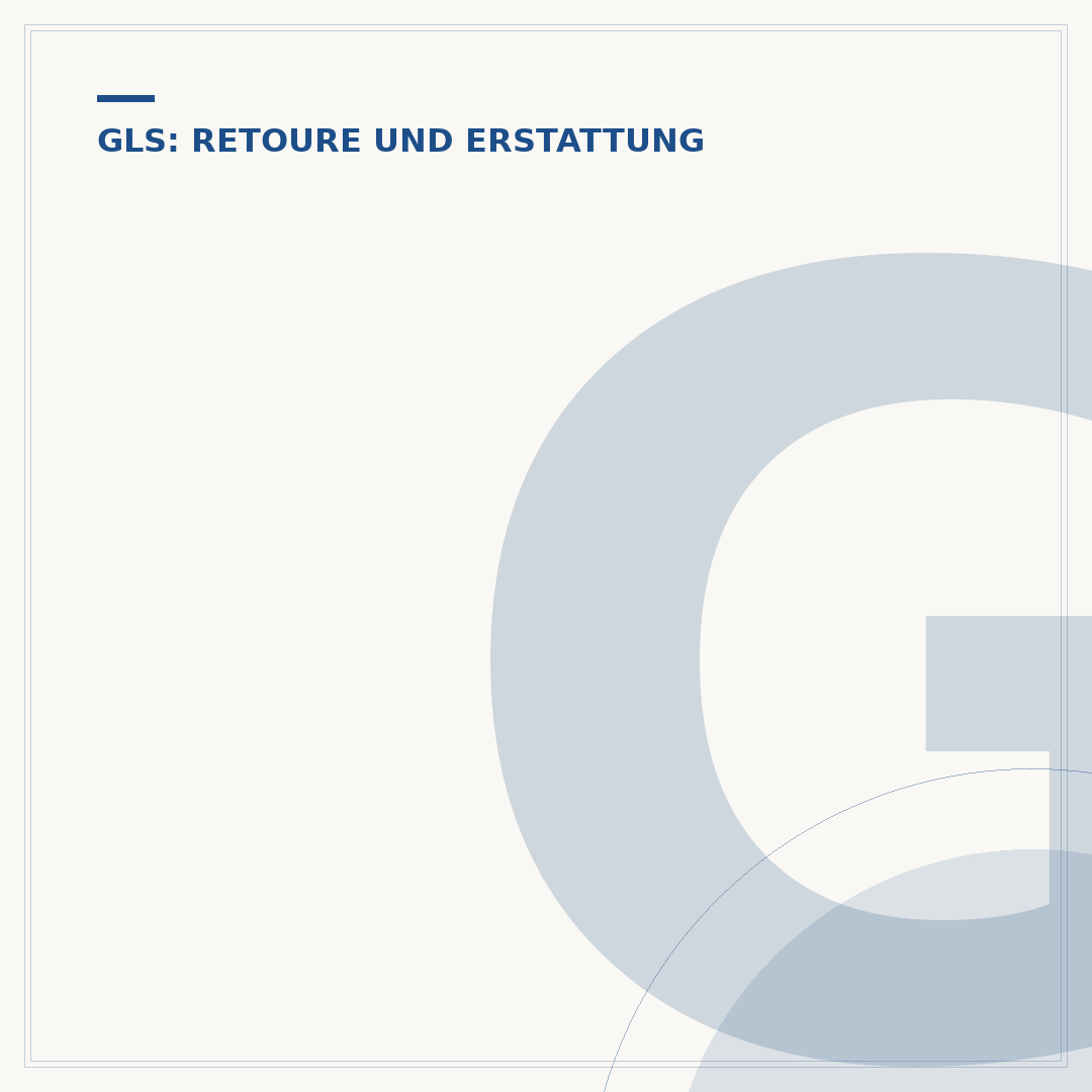 GLS Retourenschein ausdrucken