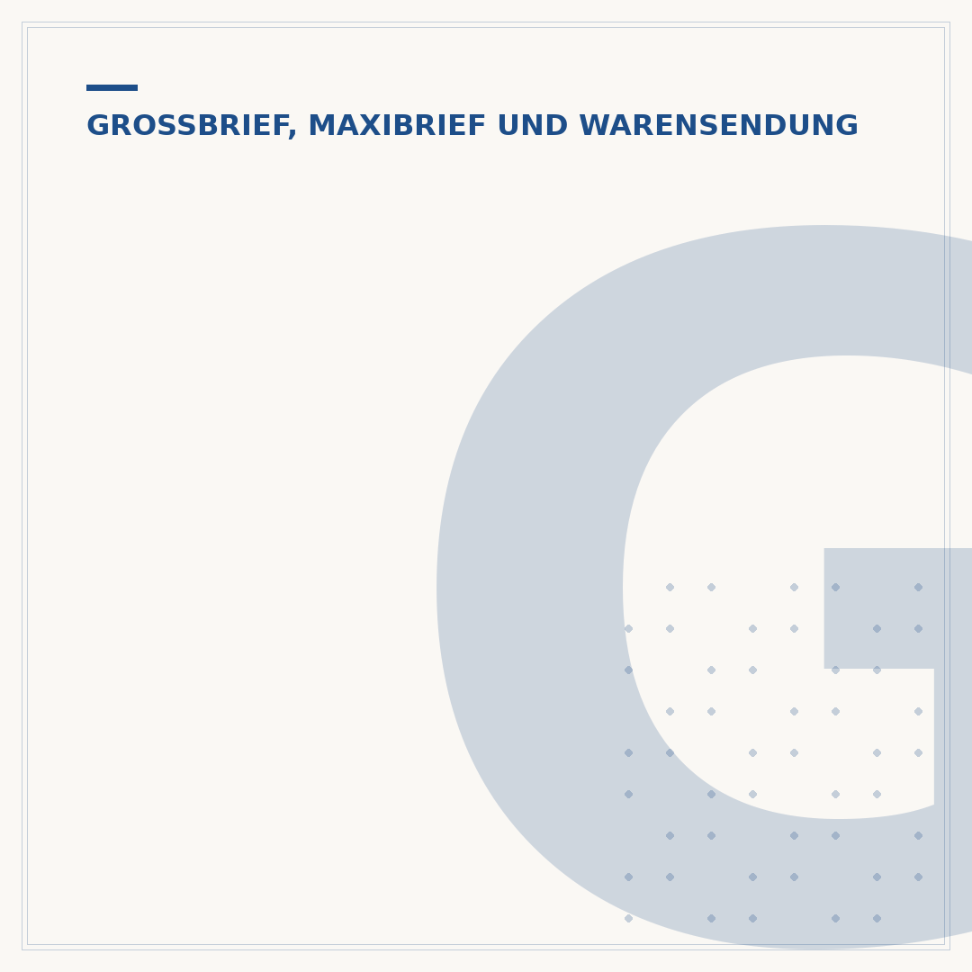 Großbrief A4 richtig beschriften: Adressierung und Versand
