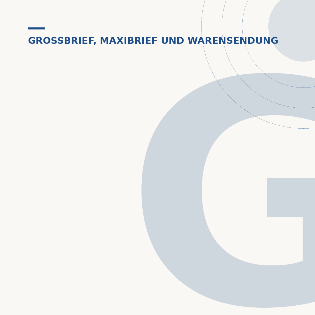 Großbrief DIN A4 Brief beschriften