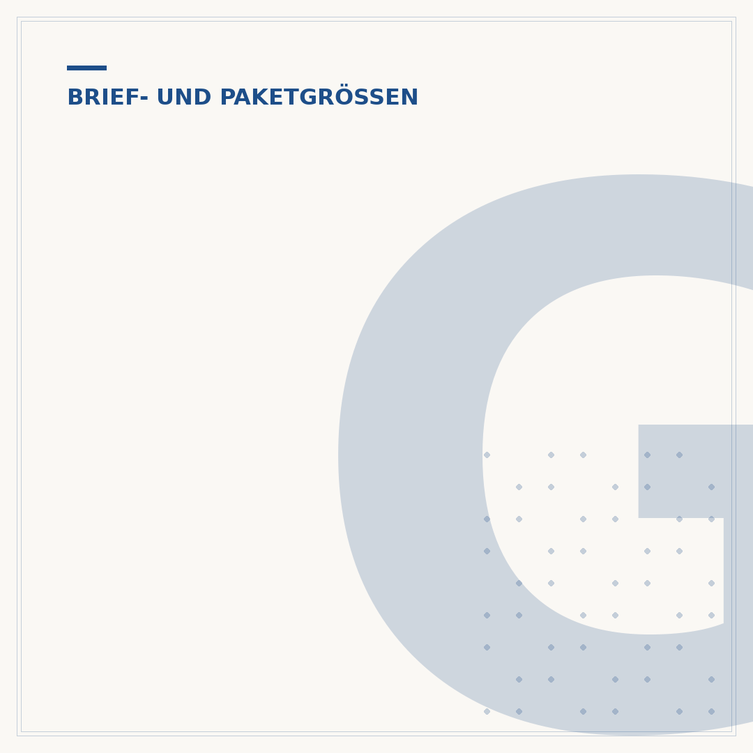 Großbrief Gewicht: Was erlaubt ist und worauf Sie achten