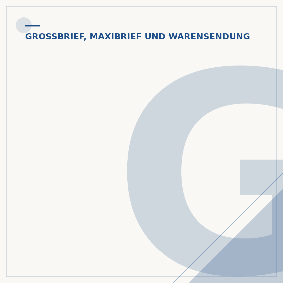 Großbrief Versandtasche: Richtige Wahl und Versandtipps