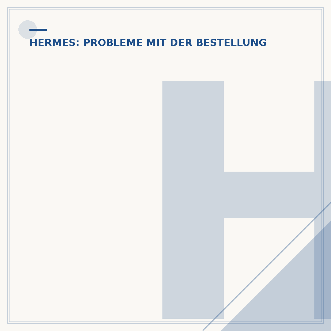 Hermes Paket nicht erhalten obwohl zugestellt: Was tun?