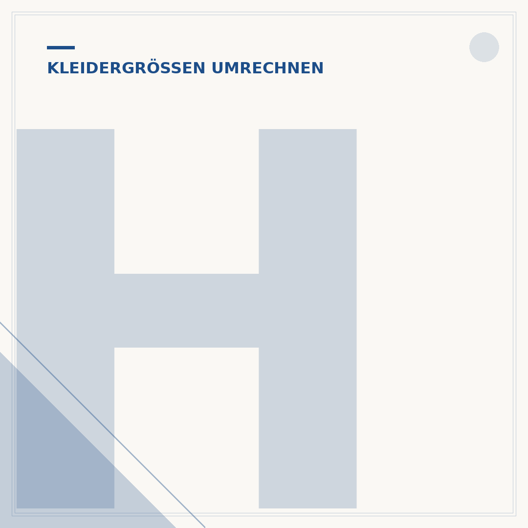 Herren Hosen Größentabelle und Umrechnung