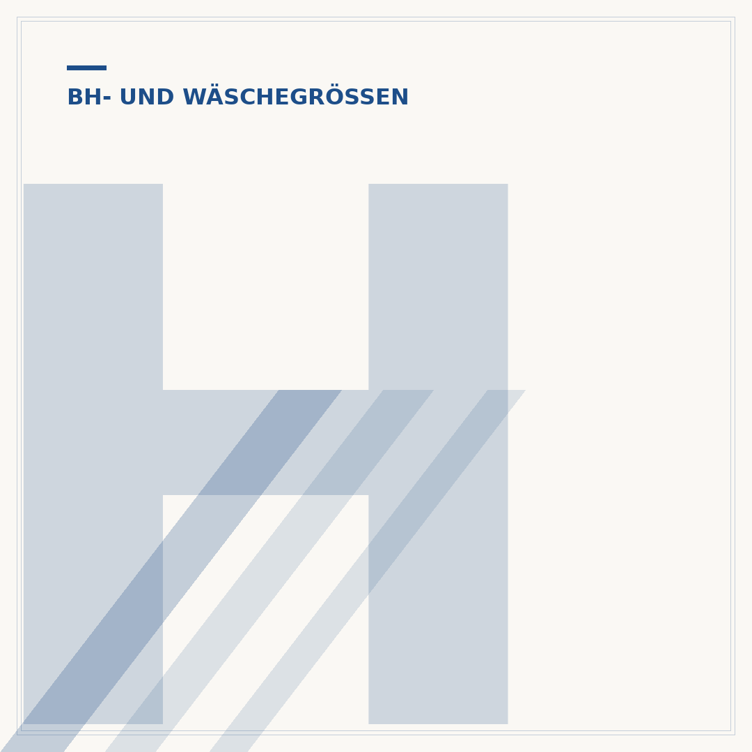 Herren Unterwäsche Größentabelle: Passform-Leitfaden