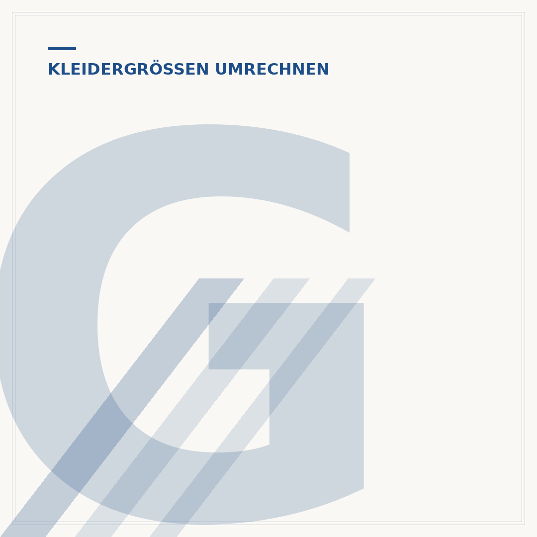 Größentabelle für Herrenjacken