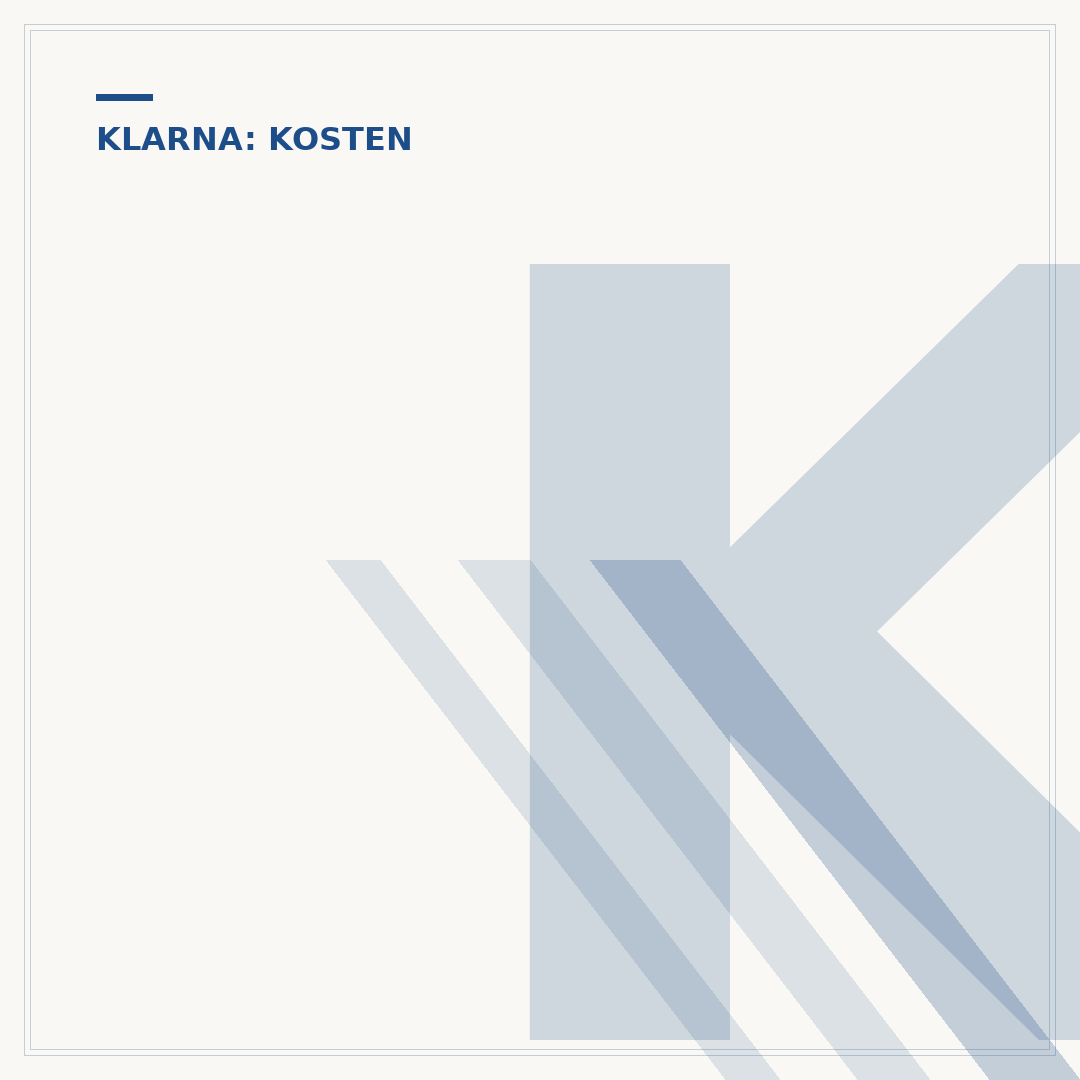 Klarna Card Kosten: Gebühren & Entgelte im Überblick