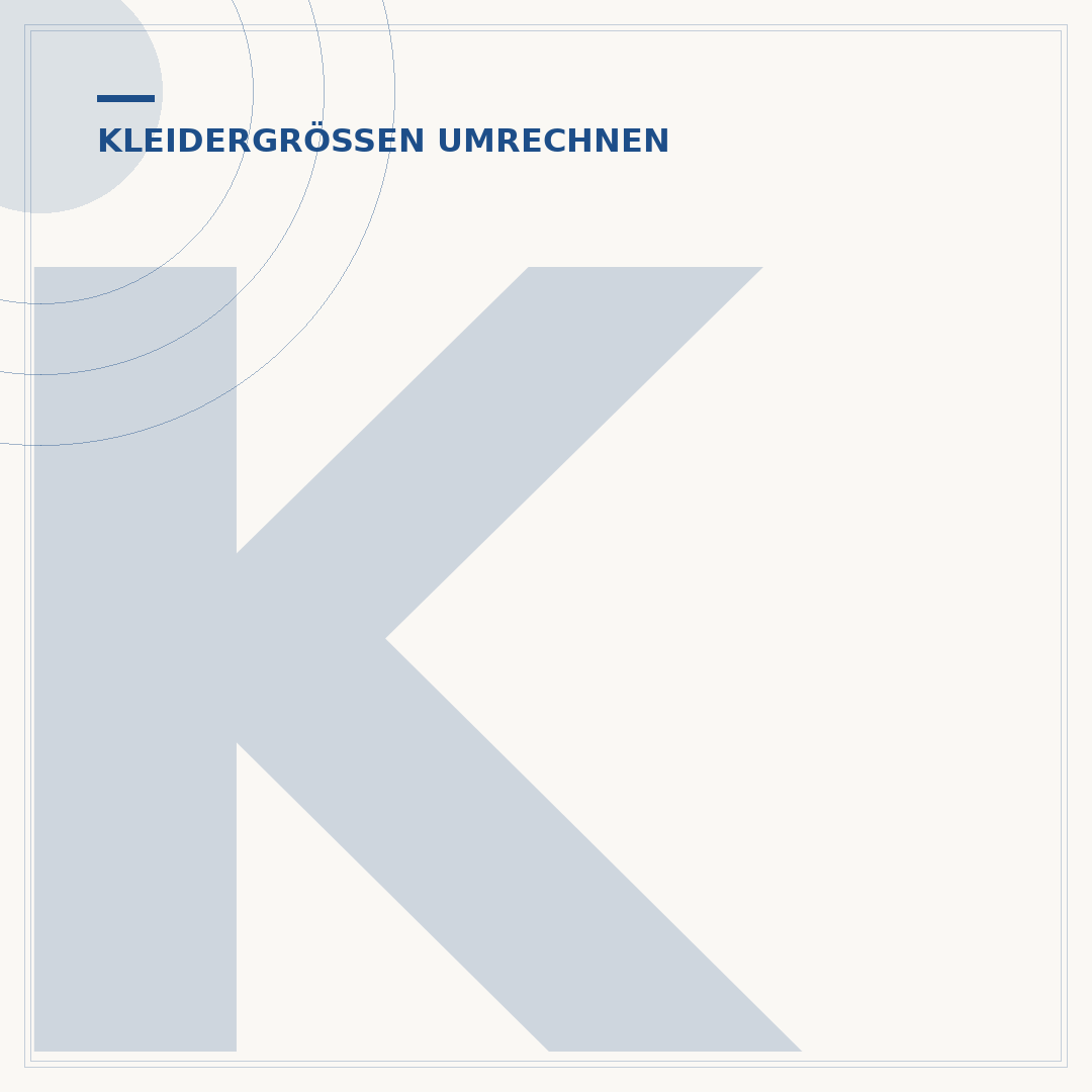 Kleidergröße berechnen