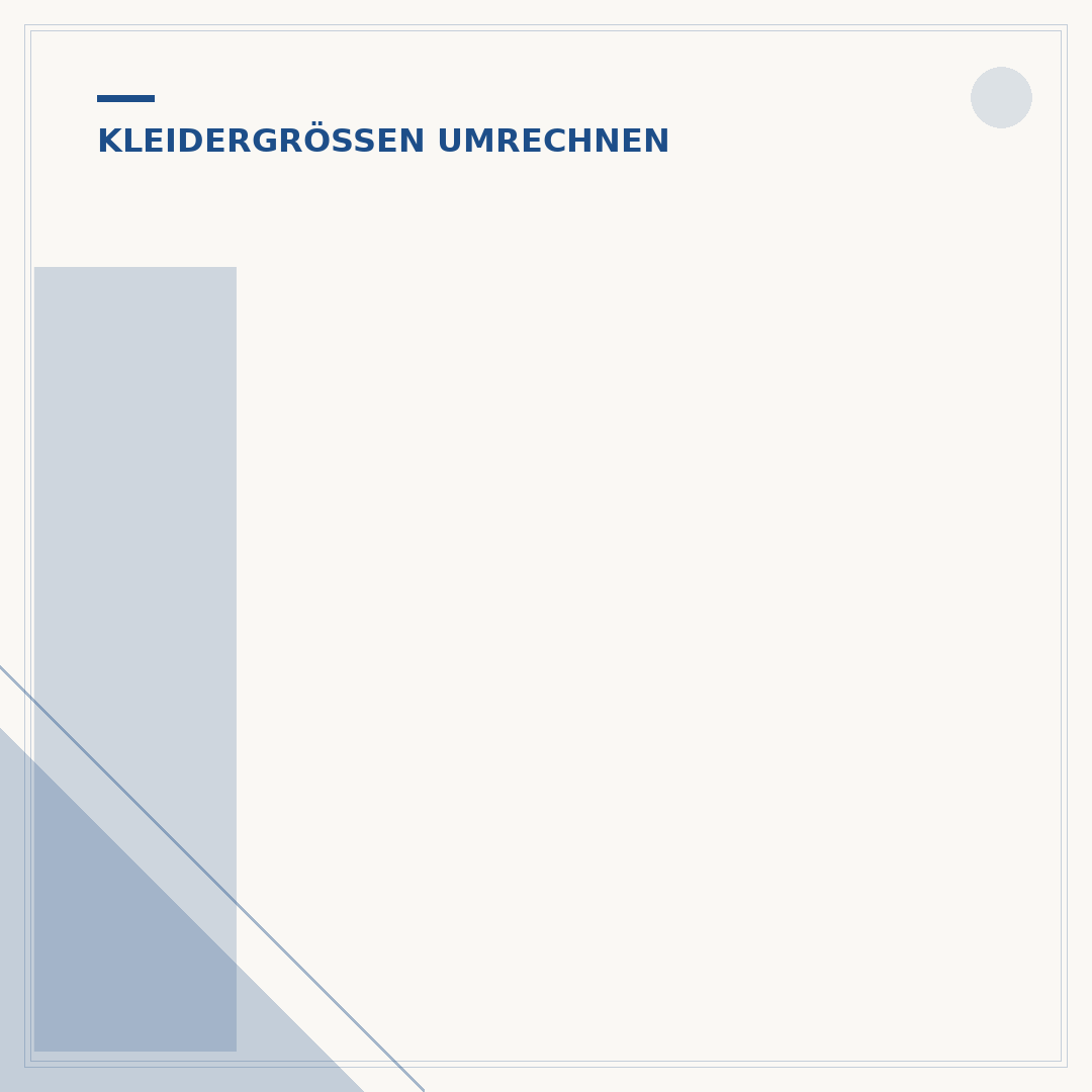 Italienische Kleidergröße