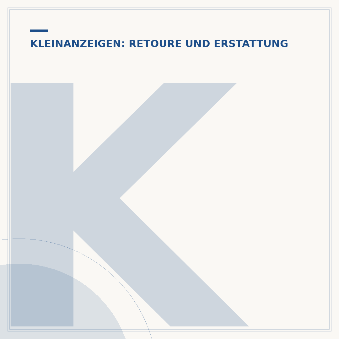 Kleinanzeigen: Keine Gewährleistung