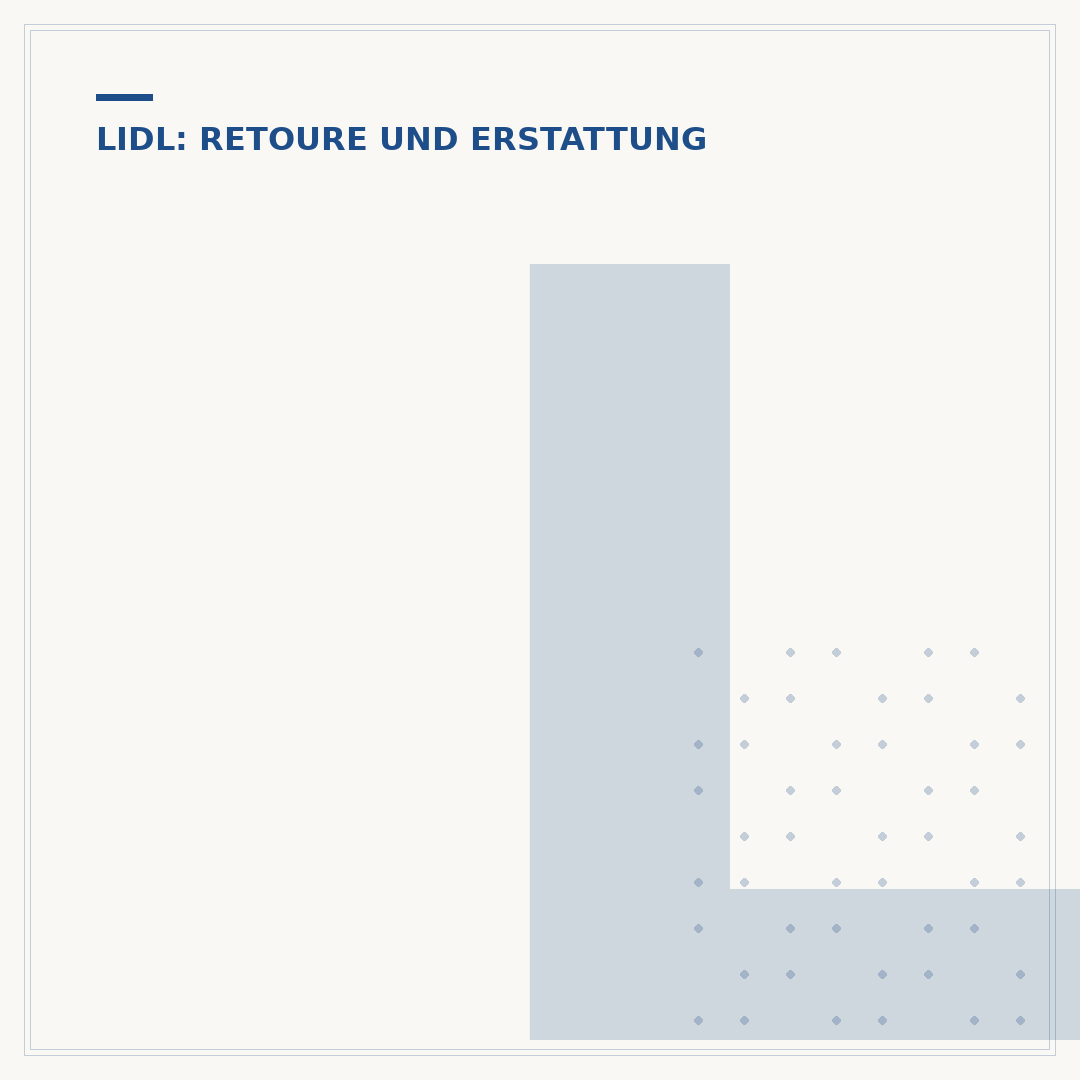 Lidl Retoure: So funktioniert die Rückgabe bei Lidl
