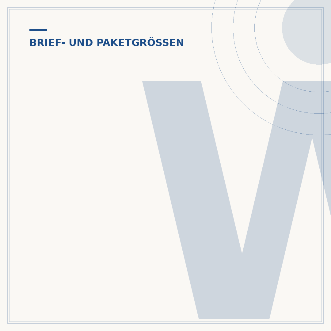 Wie groß darf ein Maxibrief sein?