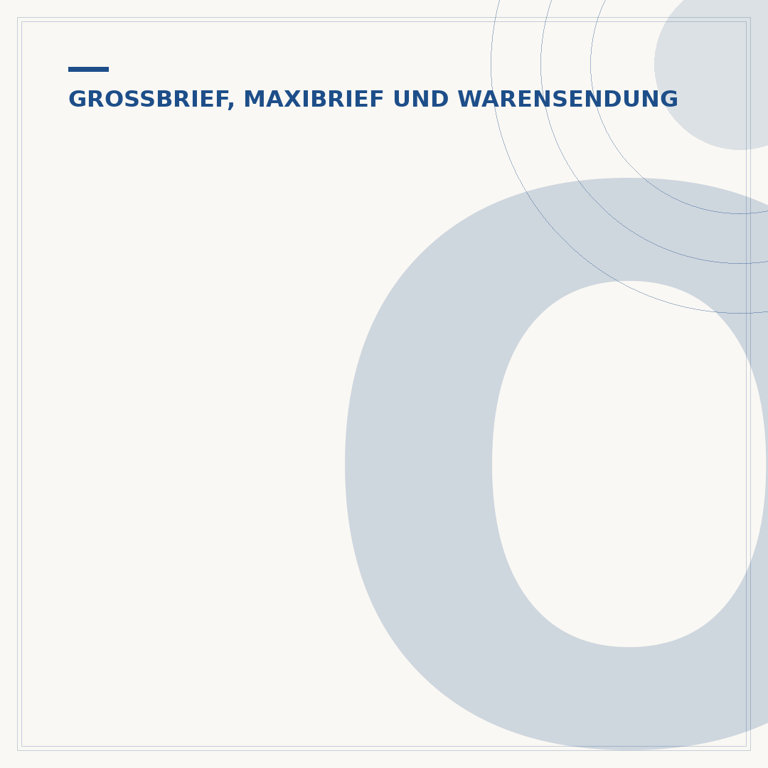 Online-Frankierung für Maxibriefe